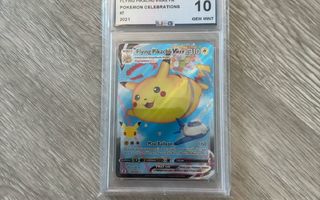 Flying Pikachu VMAX #7 UCG MINT 10 pokemon kortti