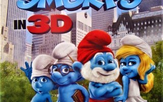 The Smurfs 2D/3D Combo Blu-Ray (A,B,C)