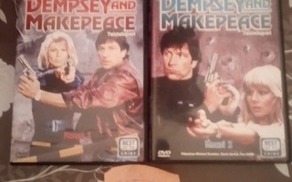 Dempsey and Makepeace taistelupari kausi 1 ja 2 dvd