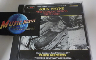 OST - JOHN WAYNE TRUE GRIT + THE COMANCHEROS UUSI CD