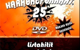 KARAOKEPOKKARI DVD VOL. 25 – Listahitit 3