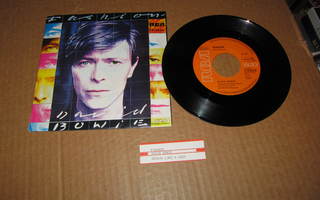 David Bowie 7" Fashion/Scream Like A Baby, PS v.1980 EX/EX