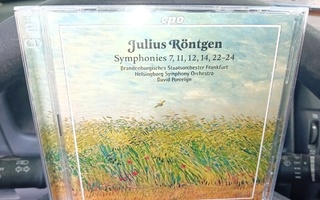 2CD Julius Röntgen : Symphonies 7, 11, 12, 14, 22-24 ( SIS P