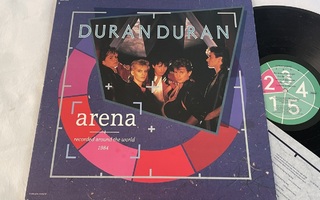Duran Duran – Arena (Orig. 1984 USA LP + sisäpussi + liite)