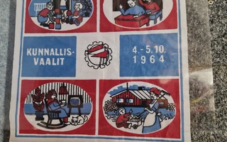 Kunnallisvaalit 1964 mainostuote