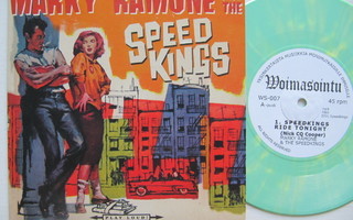 Marky Ramone And The Speed Kings 7" splatter sinkku Ramones