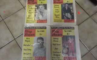 2002: 1, 3, 4, 5 - BIG BEAT LEHTI SETTI 4KPL:N PAKETTI