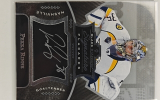 2016-17 Black Diamond PEKKA RINNE Signature placards auto