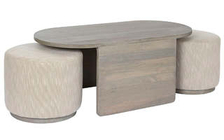 Olohuoneen pöytä Home ESPRIT Polyesteri Mangopuu 117 x 56 