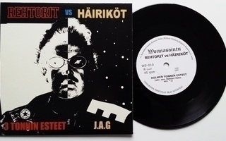 Rehtorit vs Häiriköt. 7" sinkku. LP. Ramones