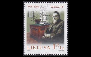 Liettua 963 ** Itsenäisyysjulistus 90v (2008)