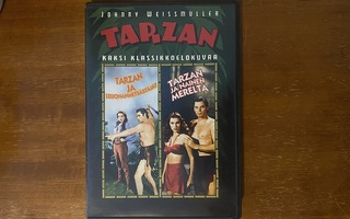 Tarzan Ja Leijonanmetsästäjät- Ja Nainen Mereltä DVD