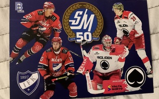 Blueline Hifk -Ässät juhlaottelu jumbokortti