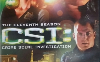 CSI: Crime Scene Investigation Kausi 11 -DVD