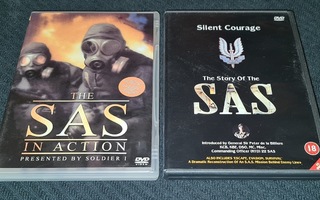 DVD - SAS ( In action ja silent courage )
