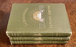 Runeberg 3 Books 1899/1900