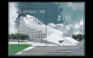 Latvia 642BL19 ** Uusi kansalliskirjasto (2005)