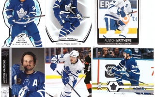6 x AUSTON MATTHEWS Toronto Maple Leafs