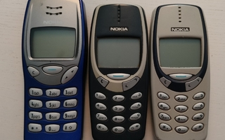 Nokia 3310, 3330, 3210 + laturi