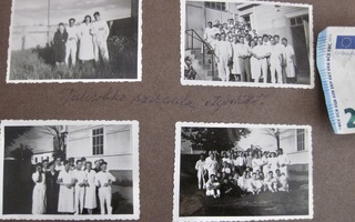 9 VANHAA Valokuva Sotilassairaala Hamina 1930-l