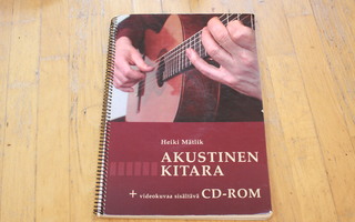 Heiki Mätlik Akustinen kitara VIDEOKUVAA SISÄLTÄVÄ CD-ROM D3
