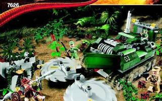 Lego Ohjekirja 7626 Jungle Cutter ( Indiana Jones )