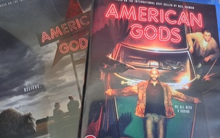 American Gods kaudet 1&2 DVD/Bluray