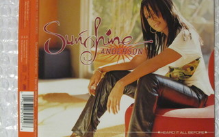 Sunshine Anderson • Heard It All Before CD-Single