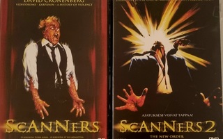 SCANNERS 1 JA 2 DVD