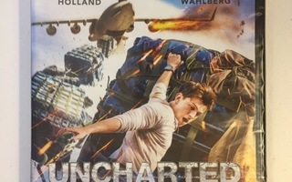 Uncharted (4K Ultra HD + Blu-ray) Tom Holland (2022) UUSI