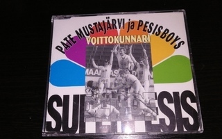 Pate Mustajärvi ja Pesisboys:Voittokunnari  -cds (1996)