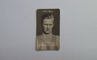 1934-35 Coralli Fotboll - Fritz Berg - IFK Göteborg