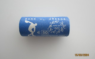 Kreikka  2 euroa 2004 Ateenan olympialaiset rulla