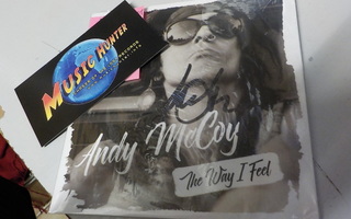 ANDY MCCOY - THE WAY I FEEL UUSI CDS NIMMARILLA (+)