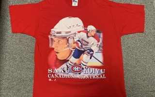 Vintage Saku Koivu t-paita