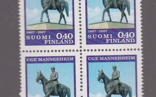 1967 4-LÖ C.G.E. MANNERHEIM POSTITUOREENA