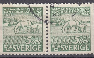Ruotsi 1946 Fa 368BB Ruotsin maatalousnäyttely 100 v.