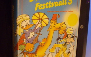 VHS : Disney Festivaali 5 ( Walt Disney Home Video ) SIS.PK!