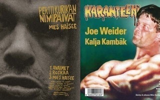 Pertti Kurikan Nimipäivät / Karanteeni 7" EP + RINTAMERKKI