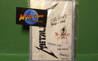 METALLICA - LIVE SH*T: BINGE & PURGE 3CD + 2DVD BOX SET