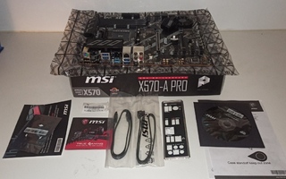 MSI X570-A PRO AMD Socket AM4 emolevy