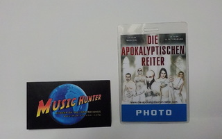 DIE APOKALYPTISCHEN REITER BACKSTAGE PASSI .