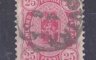 1882  25p merkki. (4)