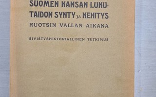 Vikman - Suomen kansan lukutaidon synty ja kehitys Ruotsin v
