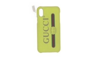 GUCCI NEON LOGO IPHONE X CASE