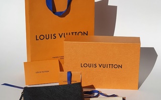 Louis Vuitton Pocket Double Zip Leather Bag