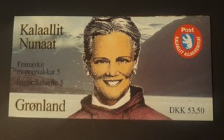 Grönlanti 1996 - Kuningatar Margareeta ja perhosia vihko  ++