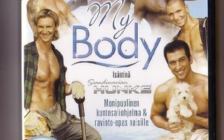 dvd, My Body - Isäntinä Scandinavian Hunks. Kuntosaliohjelma