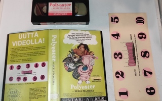 Polyester Hullu maailma VHS fix Star video