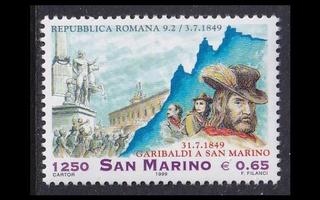 San Marino 1839 ** Garibadin paosta 150v (1999)